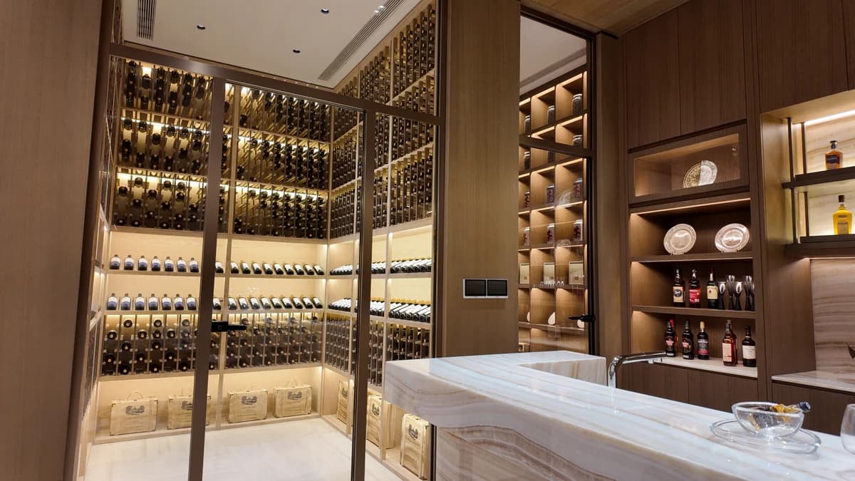 CR Land Zhiyu Yunjing Villa Basement Cellar gallery 4